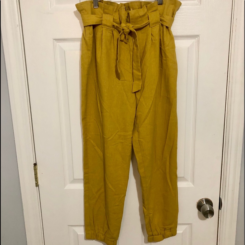 Paper bag pants